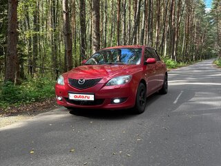 2006 Mazda 3 I (BK) Рестайлинг, красный, 400000 рублей, вид 2