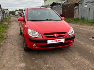 2007 Hyundai Getz I Рестайлинг, красный, 498000 рублей, вид 4