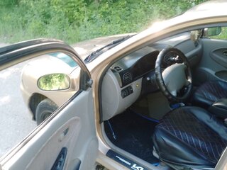 2002 Kia Rio I, бежевый, 210000 рублей, вид 2