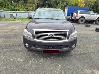 2010 Infiniti QX56 II, красный, 1820000 рублей, вид 5