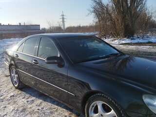 1999 Mercedes-Benz S-Класс 320 IV (W220), чёрный, 800000 рублей, вид 4