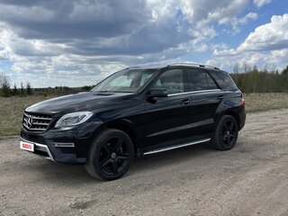 2014 Mercedes-Benz M-Класс 350 CDI III (W166), чёрный, 2550000 рублей, вид 1