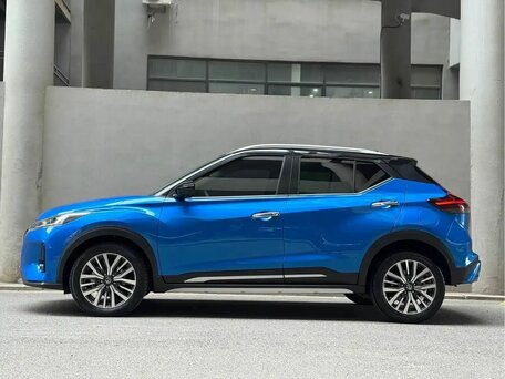 2023 Nissan Kicks I Рестайлинг, синий, 1595000 рублей, вид 5