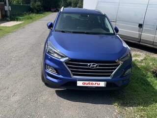 2018 Hyundai Tucson III Рестайлинг, синий, 2600000 рублей, вид 1