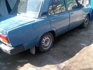2007 Lada (ВАЗ) 2107, голубой, 140000 рублей, вид 2