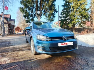 2015 Volkswagen Golf VII, голубой, 1370000 рублей, вид 4