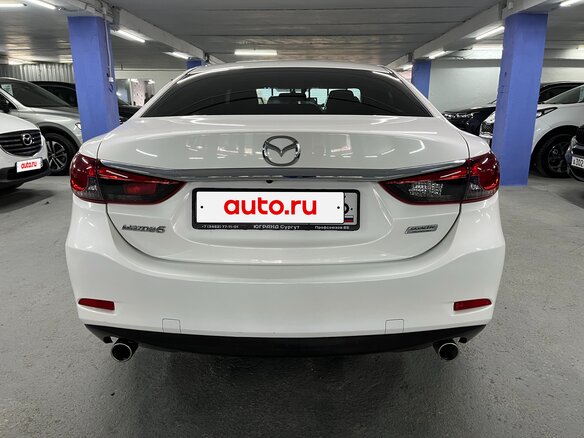 2017 Mazda 6 III (GJ) Рестайлинг, белый, 2049000 рублей - вид 5