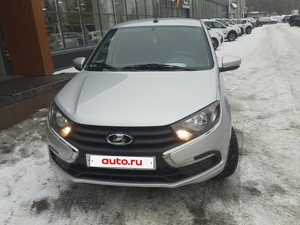 2024 Lada (ВАЗ) Granta I Рестайлинг, серый, 880000 рублей - вид 2