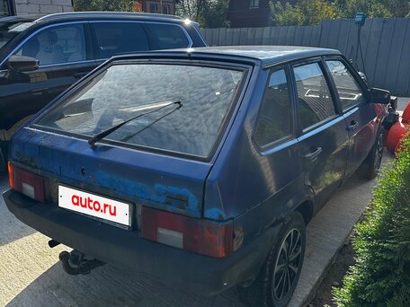 2004 Lada (ВАЗ) 21093i, синий, 87000 рублей, вид 4
