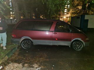 1995 Toyota Estima Lucida I, красный, 300000 рублей, вид 3