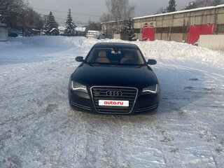 2011 Audi A8 Long III (D4), чёрный, 1900000 рублей, вид 3