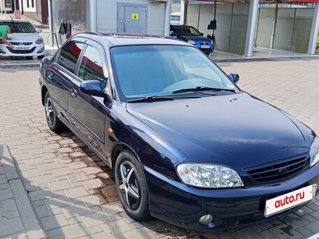 2008 Kia Spectra I Рестайлинг 2, синий, 217000 рублей, вид 4