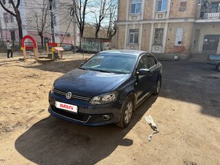2011 Volkswagen Polo V, синий, 350000 рублей, вид 3