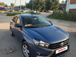 2017 Lada (ВАЗ) Vesta I, синий, 770000 рублей, вид 1
