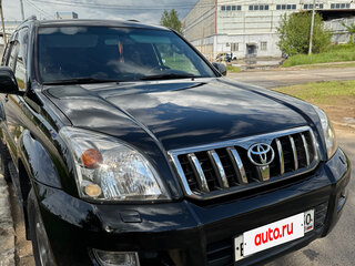 2008 Toyota Land Cruiser Prado 4-speed 120 Series Рестайлинг, чёрный, 2000000 рублей, вид 5