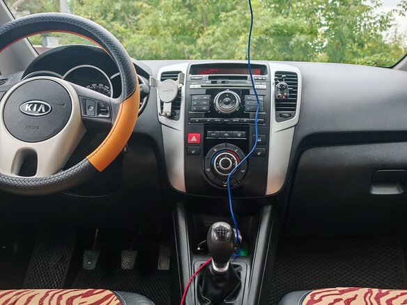 2012 Kia Venga I, коричневый, 830000 рублей - вид 13
