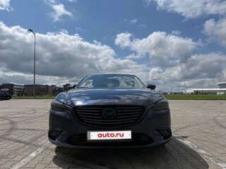 2015 Mazda 6 III (GJ) Рестайлинг, синий, 1900000 рублей, вид 3