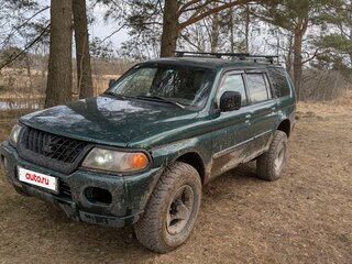 2001 Mitsubishi Montero Sport I, зелёный, 350000 рублей, вид 4