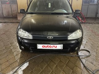 2010 Lada (ВАЗ) Kalina I, чёрный, 330000 рублей, вид 2