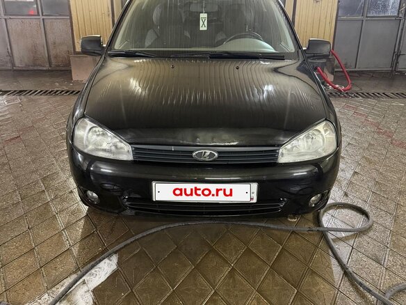 2010 Lada (ВАЗ) Kalina I, чёрный, 330000 рублей - вид 1
