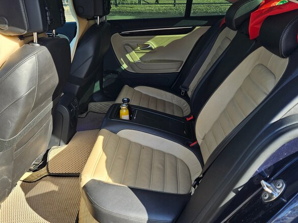 2013 Volkswagen Passat CC I Рестайлинг, синий, 1500000 рублей - вид 8