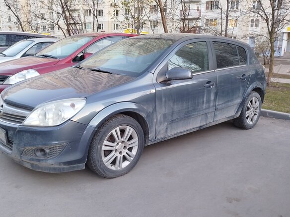 2007 Opel Astra H Рестайлинг, серый, 470000 рублей - вид 1