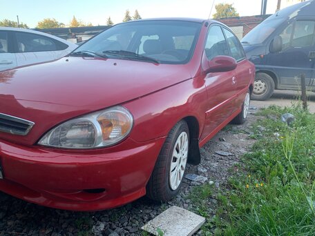 2002 Kia Rio I Рестайлинг, красный, 219999 рублей, вид 4
