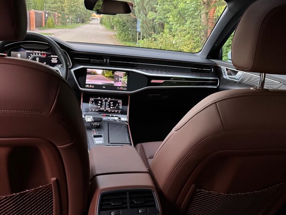 2022 Audi A6 45 TFSI V (C8) Рестайлинг, белый, 6600000 рублей - вид 18