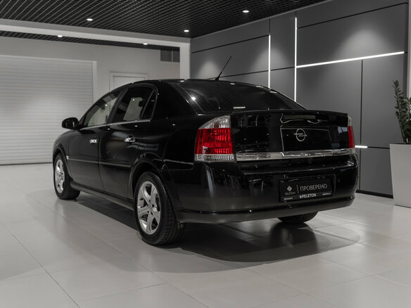 2007 Opel Vectra C Рестайлинг, чёрный, 400000 рублей - вид 3