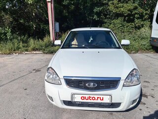 2014 Lada (ВАЗ) Priora I Рестайлинг, белый, 370000 рублей, вид 1