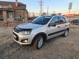 2015 Lada (ВАЗ) Kalina Cross II, серебристый, 480000 рублей, вид 1