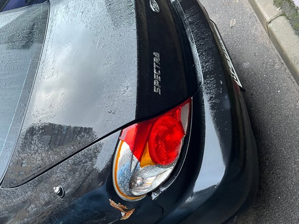 2008 Kia Spectra I Рестайлинг 2, чёрный, 129000 рублей - вид 6