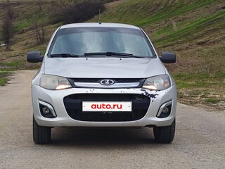 2014 Lada (ВАЗ) Kalina II, серебристый, 435000 рублей, вид 2