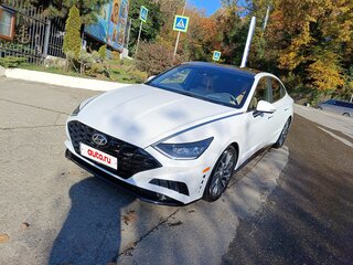 2021 Hyundai Sonata VIII (DN8), белый, 2500000 рублей, вид 2