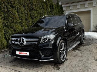 2018 Mercedes-Benz GLS 400 I (X166), чёрный, 3900000 рублей, вид 1