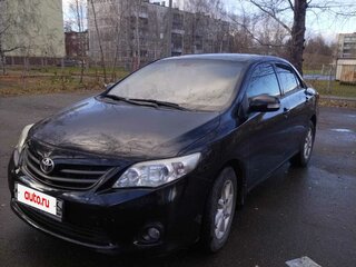 2011 Toyota Corolla X (E140, E150) Рестайлинг, чёрный, 1175000 рублей, вид 1