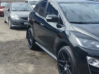 2010 Mazda CX-7 I Рестайлинг, чёрный, 850000 рублей, вид 2