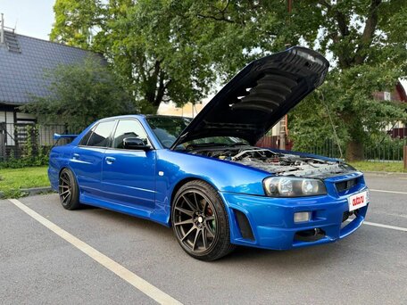 1998 Nissan Skyline X (R34), синий, 1200000 рублей, вид 5