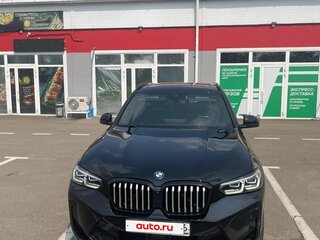 2021 BMW X3 30i III (G01) Рестайлинг, чёрный, 5200000 рублей, вид 3
