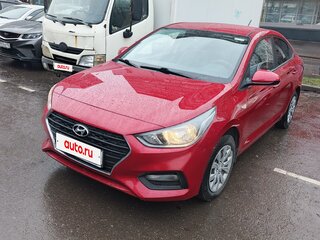 2019 Hyundai Solaris II, красный, 1150000 рублей, вид 1