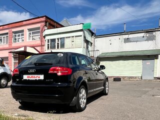 2008 Audi A3 Sportback II (8P) Рестайлинг 1, чёрный, 890000 рублей, вид 3