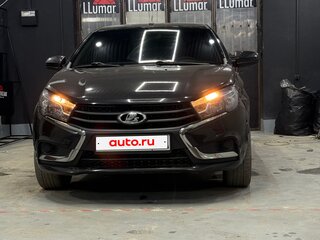 2017 Lada (ВАЗ) Vesta I, чёрный, 736000 рублей, вид 1