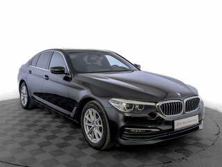 2020 BMW 5 серии 520d xDrive VII (G30/G31/G38), чёрный, 2850000 рублей, вид 3