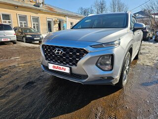 2019 Hyundai Santa Fe IV, серебристый, 2450000 рублей, вид 1