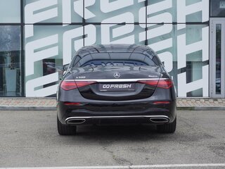 2021 Mercedes-Benz S-Класс 500 4MATIC VII (W223), чёрный, 9785000 рублей, вид 4