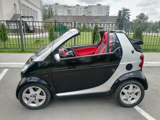 2001 Smart Fortwo City-Cabrio I, чёрный, 810000 рублей, вид 1