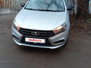 2016 Lada (ВАЗ) Vesta I, серый, 510000 рублей, вид 2