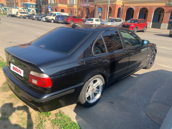 2002 BMW 5 серии 530d IV (E39) Рестайлинг, чёрный - вид 3