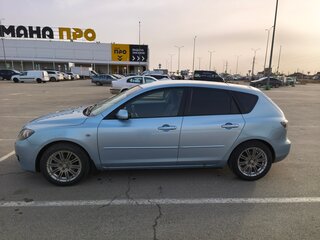 2007 Mazda 3 I (BK) Рестайлинг, голубой, 600000 рублей, вид 4