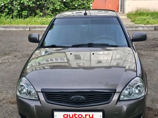 2013 Lada (ВАЗ) Priora I Рестайлинг, коричневый, 650000 рублей, вид 4